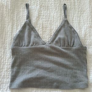 Light Grey Tank Top Forever 21